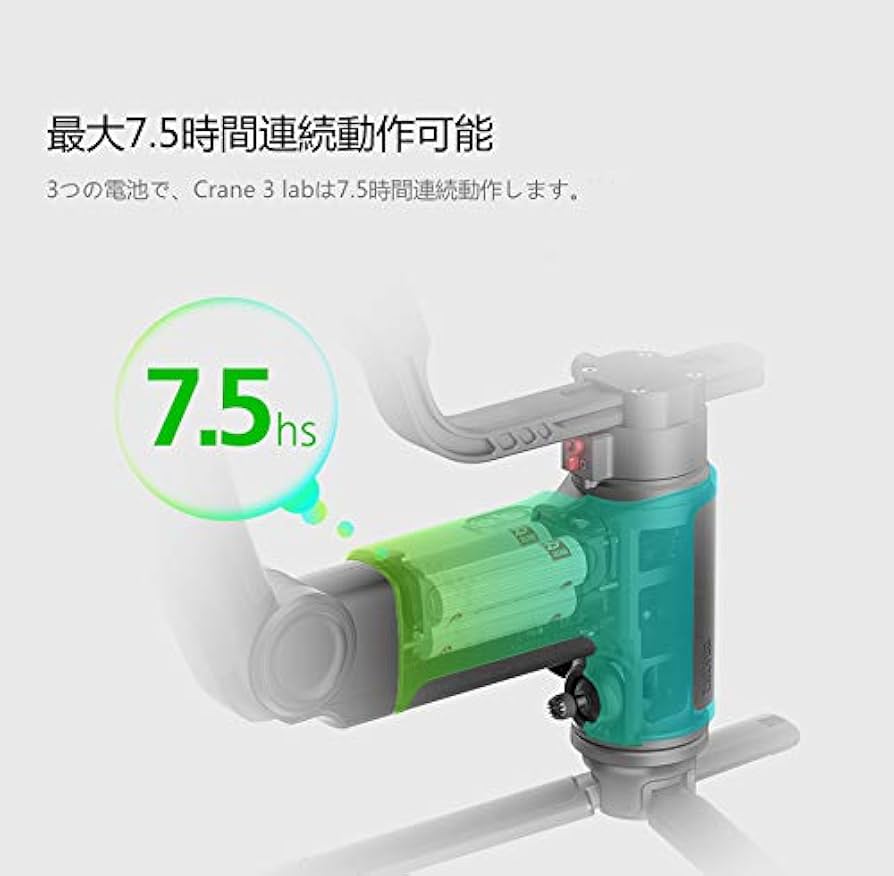 ZHIYUN Crane3 LAB スタビライザー Amazon.co.jp: Zhiyun Crane 3 LAB 3軸ハンドヘルドジンバル